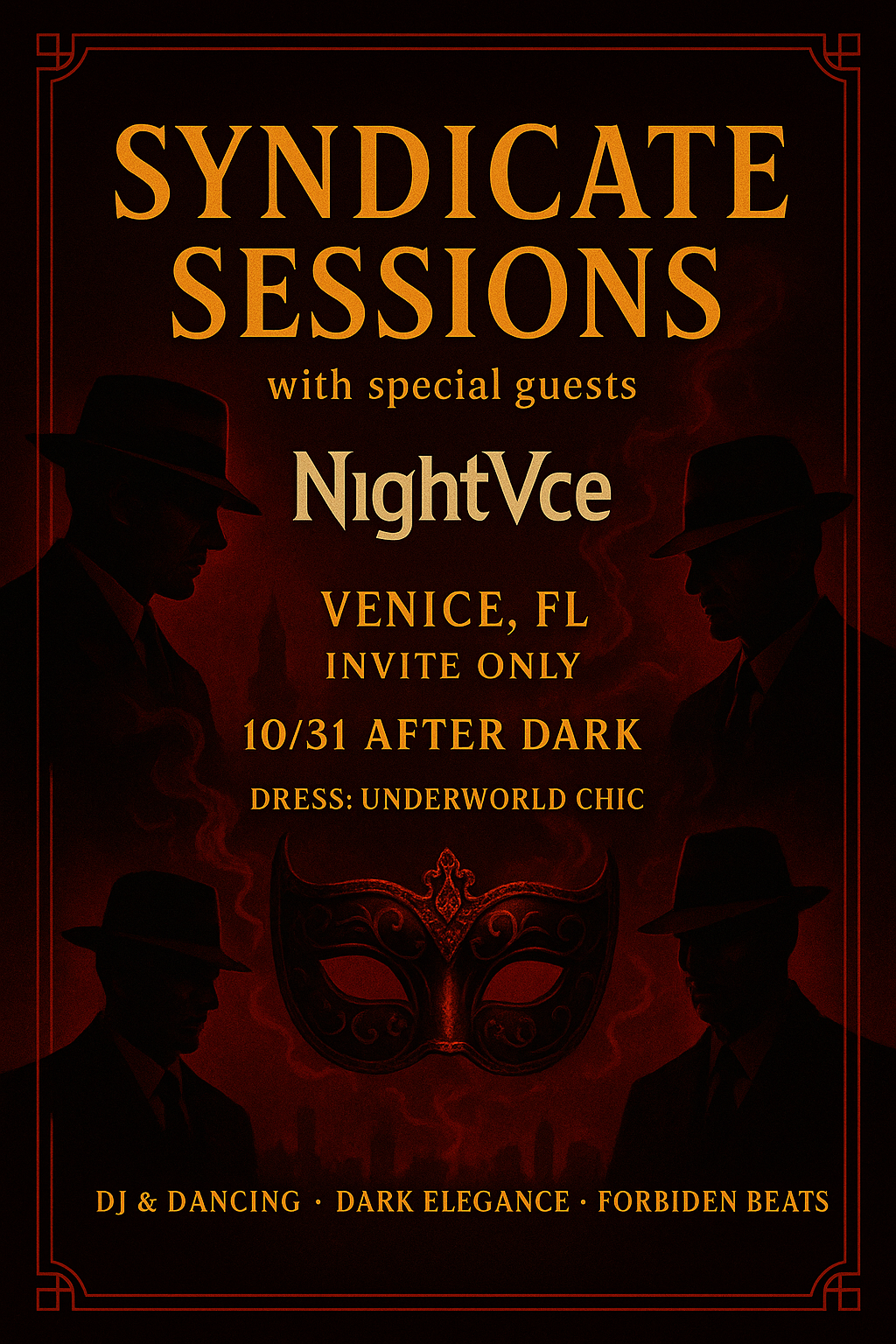 Oasis Halloween Poster